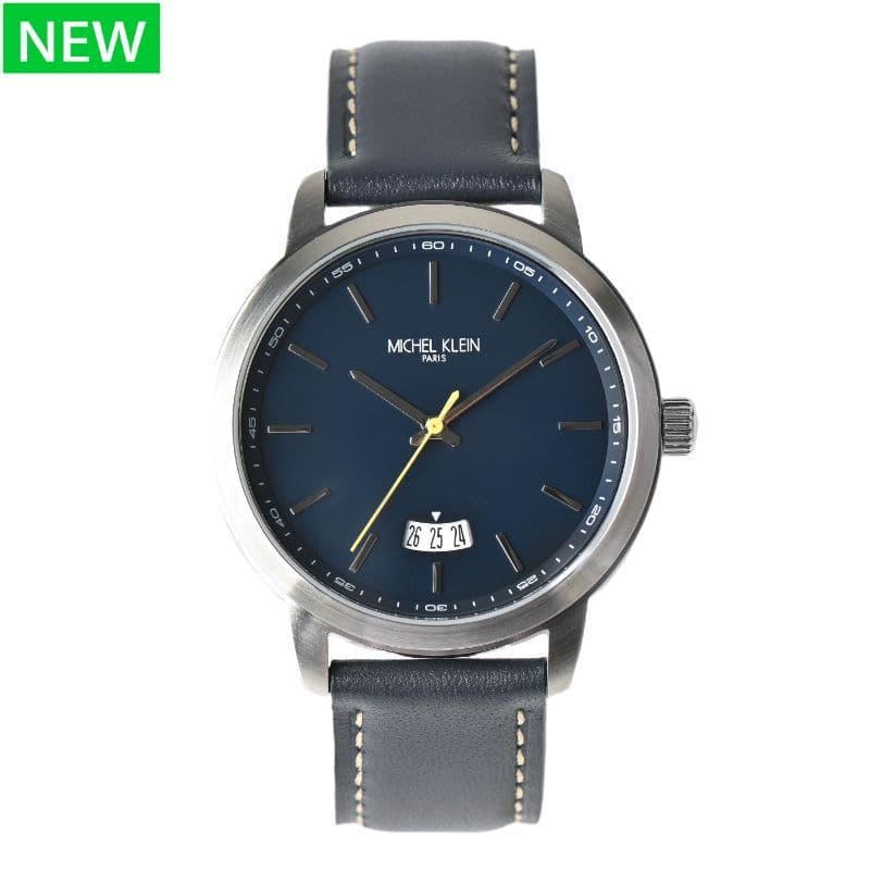 MICHEL KLEIN PARIS MK16017-BL腕時計 - 腕時計(アナログ)